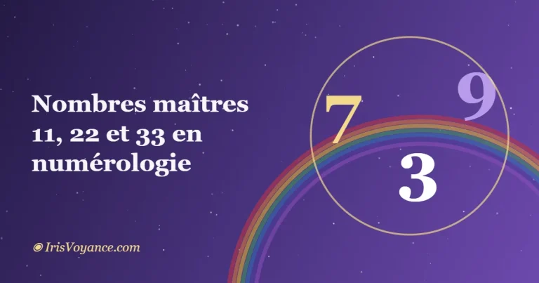 Nombres maîtres 11, 22 et 33 en numérologie : signification et calcul